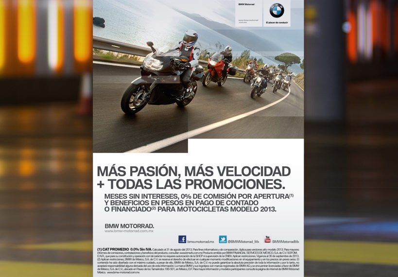 BMW Motorrad Promociones